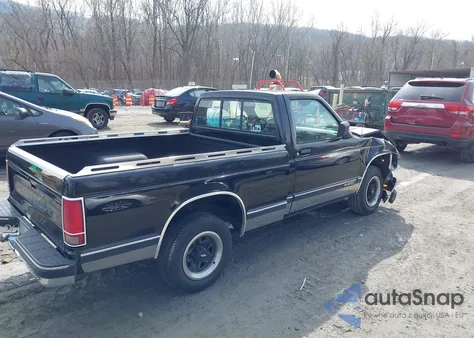 1992 Chevrolet S Truck S10 from USA, damaged, VIN 1GCCS14Z3N2170810
